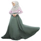 New color matching Arab long skirt - EX-STOCK CANADA