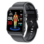 New E530 Blood Glucose Smart Watch ECG Blood Pressure Blood Oxygen Heart Rate Monitoring - EX-STOCK CANADA