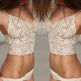 New erotic lingerie Sexy perspective pajamas set Sling lace lingerie - EX-STOCK CANADA