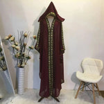 New Fashion Elegant Loose Arab Robe Dress - EX-STOCK CANADA