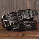 New Fashion Luxury Leather Design Male Dermis Leather Belt - EX-STOCK CANADA