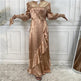 New Fashion Women's Clothing Patchwork Arab Dress - EX-STOCK CANADA