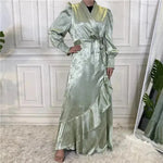 New Fashion Women's Clothing Patchwork Arab Dress - EX-STOCK CANADA