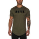 New Gym Wear Plain Shirts Custom Mens Fitness Sports Clothing - EX-STOCK CANADA