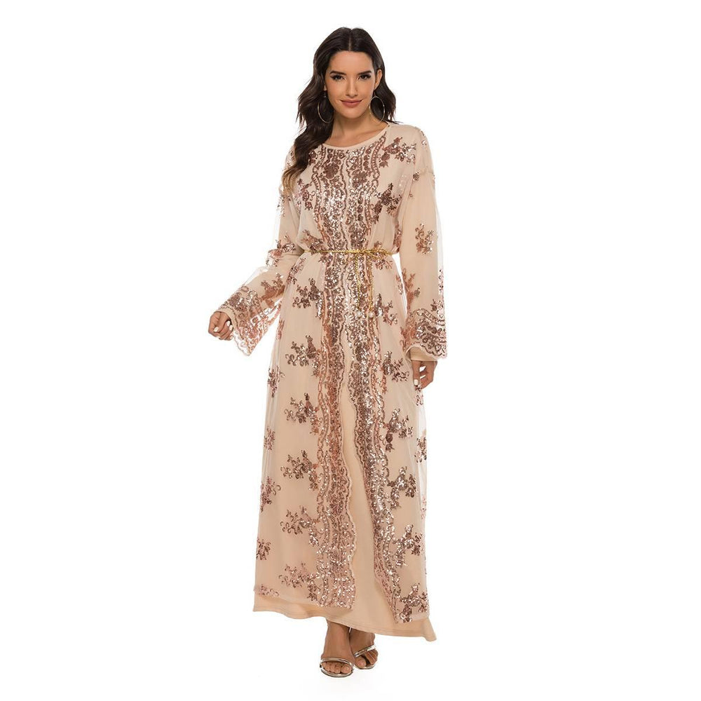 New High Density Sequin Embroidery Arab Robe - EX-STOCK CANADA