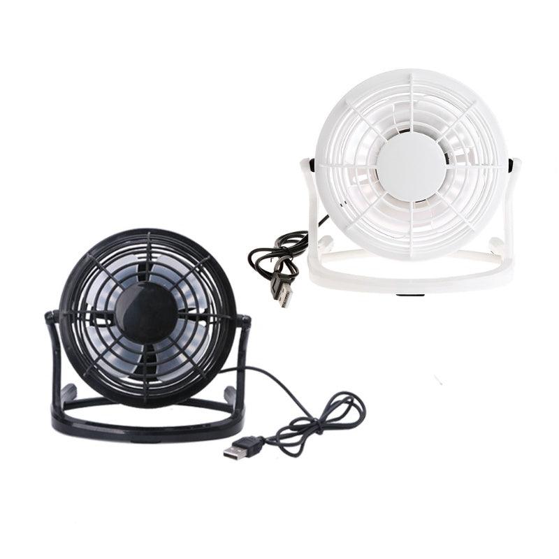 New Mini Portable Super Mute USB Fan Desk Cooling Laptop Notebook PC Fan Cooler Drop Shipping - EX-STOCK CANADA