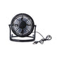 New Mini Portable Super Mute USB Fan Desk Cooling Laptop Notebook PC Fan Cooler Drop Shipping - EX-STOCK CANADA