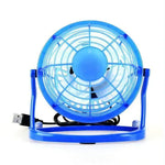 New Mini Portable Super Mute USB Fan Desk Cooling Laptop Notebook PC Fan Cooler Drop Shipping - EX-STOCK CANADA