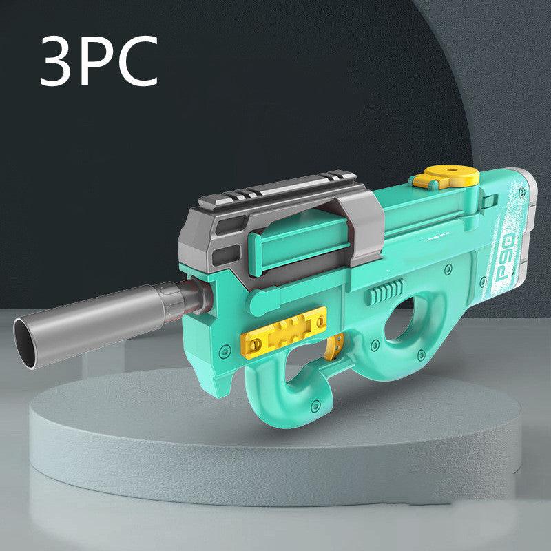 New P90 Electric Water Gun High-Tech Kids Toys Outdoor Beach Pool Large Capacity Summer Gel Blasting Water Gun For Adults - EX-STOCK CANADA