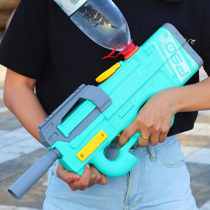 New P90 Electric Water Gun High-Tech Kids Toys Outdoor Beach Pool Large Capacity Summer Gel Blasting Water Gun For Adults - EX-STOCK CANADA