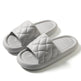 New Rhombus Home Slippers Summer Non-slip Floor Bathroom Slipper Lightweight Simple House Shoes For Women Men - EX-STOCK CANADA
