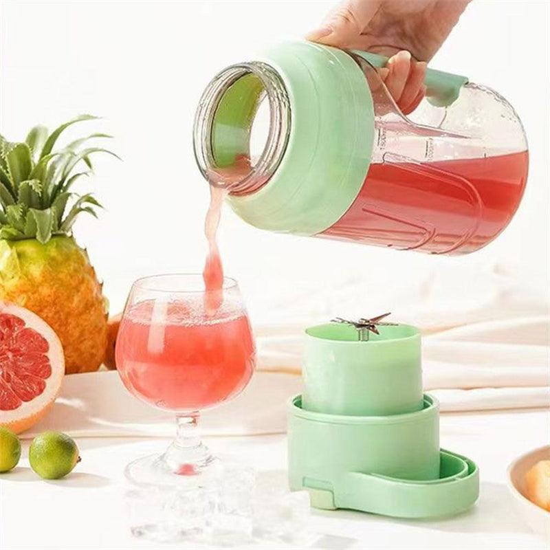New Summer Electric Juicer Portable Large Capacity 1500ml Juice USB Rechargeable Electric Portable Blender Kitchen Gadgets - EX-STOCK CANADA