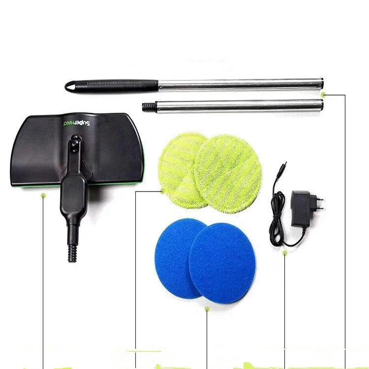 New TV Wireless Intelligent Electric Mop Portable Detachable 360 Degree Rotary Cleaning Cloth Mop - EX-STOCK CANADA