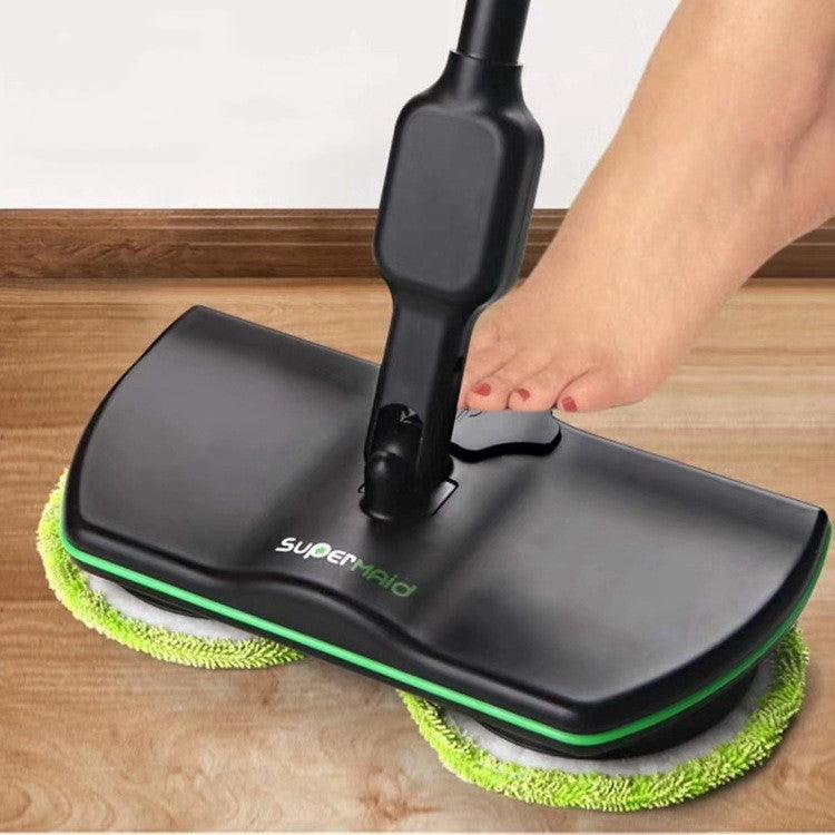 New TV Wireless Intelligent Electric Mop Portable Detachable 360 Degree Rotary Cleaning Cloth Mop - EX-STOCK CANADA