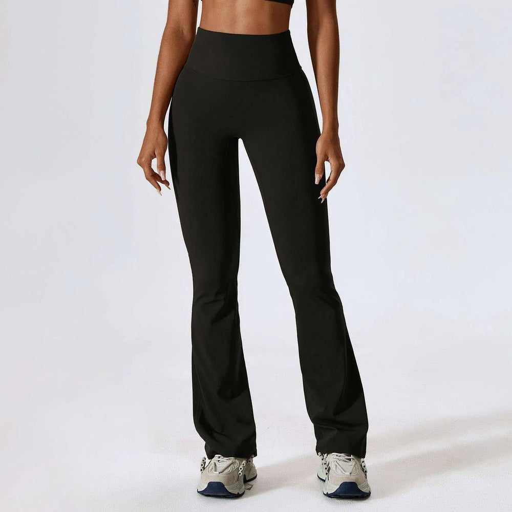 Nude Feel Hip Lifting Yoga High Waist Bootcut Casual Sports Pants And Vest - EX-STOCK CANADA