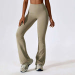 Nude Feel Hip Lifting Yoga High Waist Bootcut Casual Sports Pants And Vest - EX-STOCK CANADA