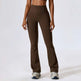 Nude Feel Hip Lifting Yoga High Waist Bootcut Casual Sports Pants And Vest - EX-STOCK CANADA