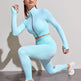 Nylon Quick-drying Long-sleeved Yoga Fitness Gym Suit - EX-STOCK CANADA