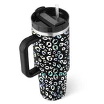 Ochapa 40 Oz Stainless Steel Tumbler With Handle Straw Insulated Spill Proof Vacuum Travel Mug - EX-STOCK CANADA