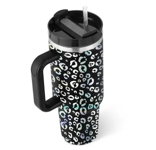 Ochapa 40 Oz Stainless Steel Tumbler With Handle Straw Insulated Spill Proof Vacuum Travel Mug - EX-STOCK CANADA