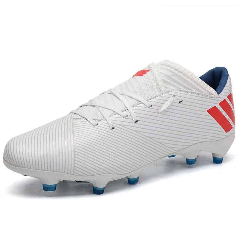 Outdoor High-top Football Boots Turf Soccer Cleats Kids AG Women Soft Football Shoes - EX-STOCK CANADA