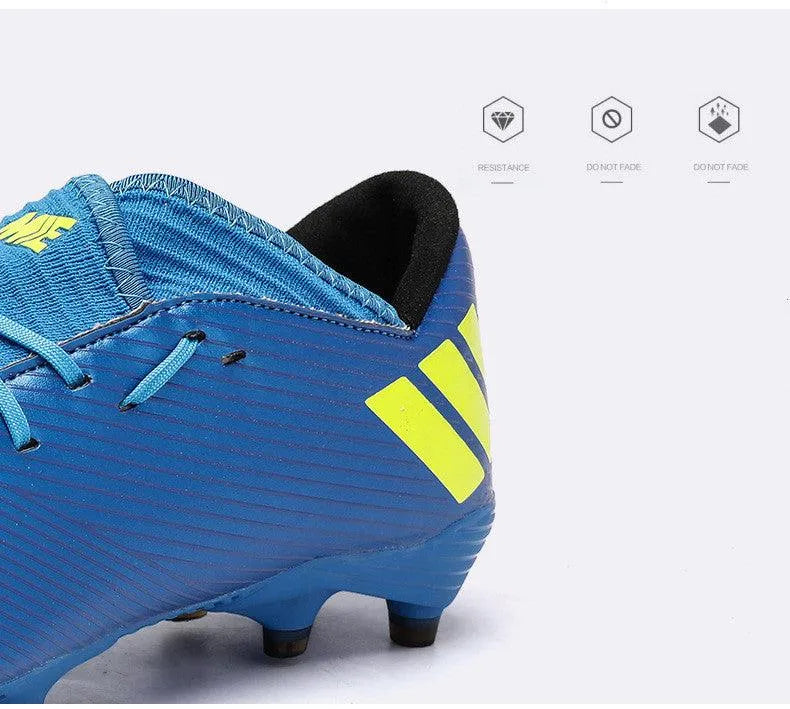 Outdoor High-top Football Boots Turf Soccer Cleats Kids AG Women Soft Football Shoes - EX-STOCK CANADA