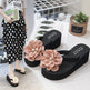Outer Wear Flat Beach Shoes Flower Sandals - EX-STOCK CANADA