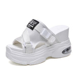 Outer Wear Thick-soled Comfortable Indoor White Non-slip Beach All-match Casual Red Slippers - EX-STOCK CANADA