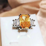 Overturn Stone Inlay Powder Rhinestone Ring - EX-STOCK CANADA