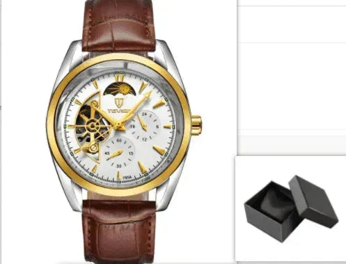 P Katwis Tourbillon watches: Men's starburst waterproof automatic mechanical. - EX-STOCK CANADA