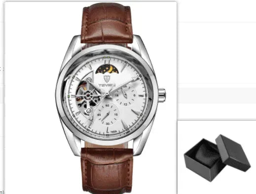 P Katwis Tourbillon watches: Men's starburst waterproof automatic mechanical. - EX-STOCK CANADA