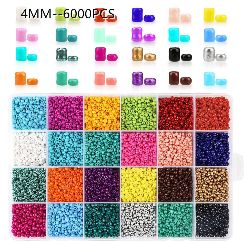 Paint dyed core beads 24 grids - EX-STOCK CANADA