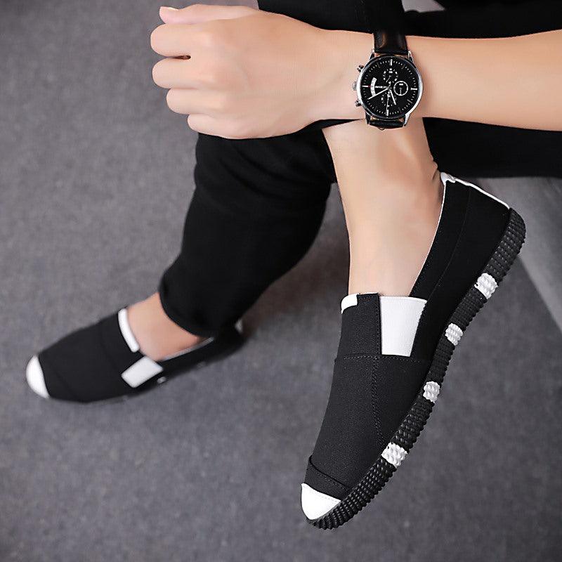 Peas Shoes Men's Pedal Lazy Shoes Social Casual Trendy Shoes Men's Shoes - EX-STOCK CANADA