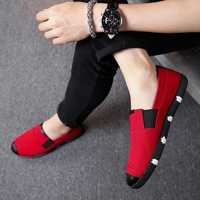 Peas Shoes Men's Pedal Lazy Shoes Social Casual Trendy Shoes Men's Shoes - EX-STOCK CANADA