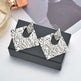 Personality Geometry Rhombus Irregular Alloy Earrings - EX-STOCK CANADA