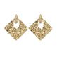 Personality Geometry Rhombus Irregular Alloy Earrings - EX-STOCK CANADA