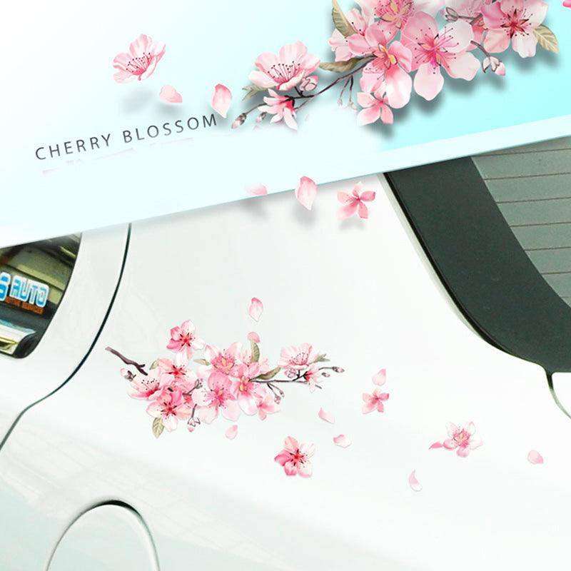 Personalized Creative Cherry Blossom Car Stickers - EX-STOCK CANADA