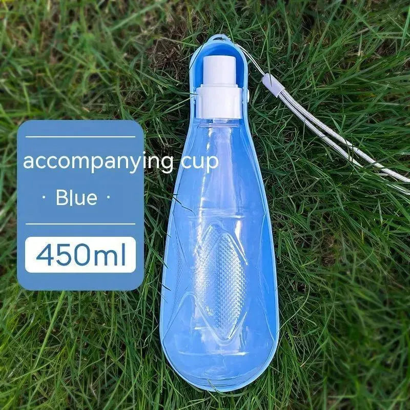 Pet Water Cup Outdoor Portable Folding Dog Water Bottle 550ml Large Capacity Medium To Large Dog Drinking Bottle - EX-STOCK CANADA