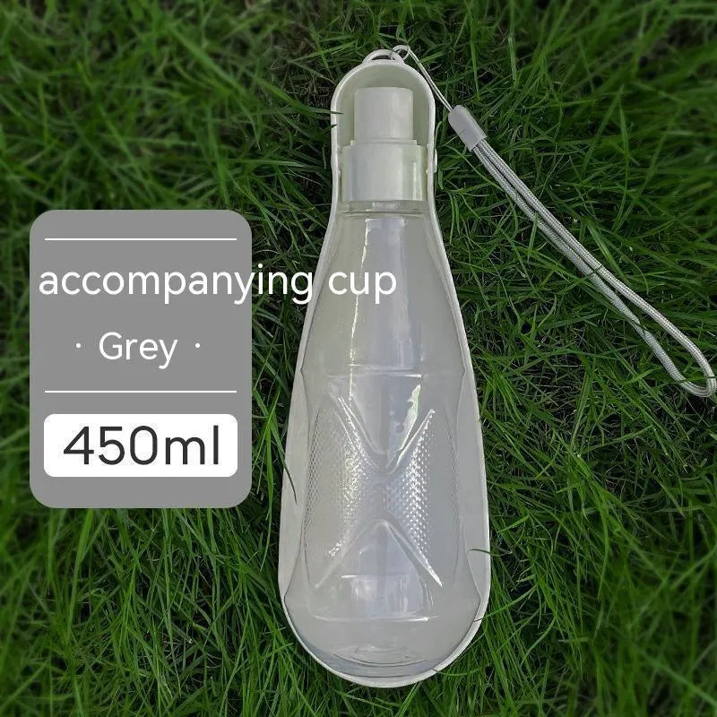 Pet Water Cup Outdoor Portable Folding Dog Water Bottle 550ml Large Capacity Medium To Large Dog Drinking Bottle - EX-STOCK CANADA