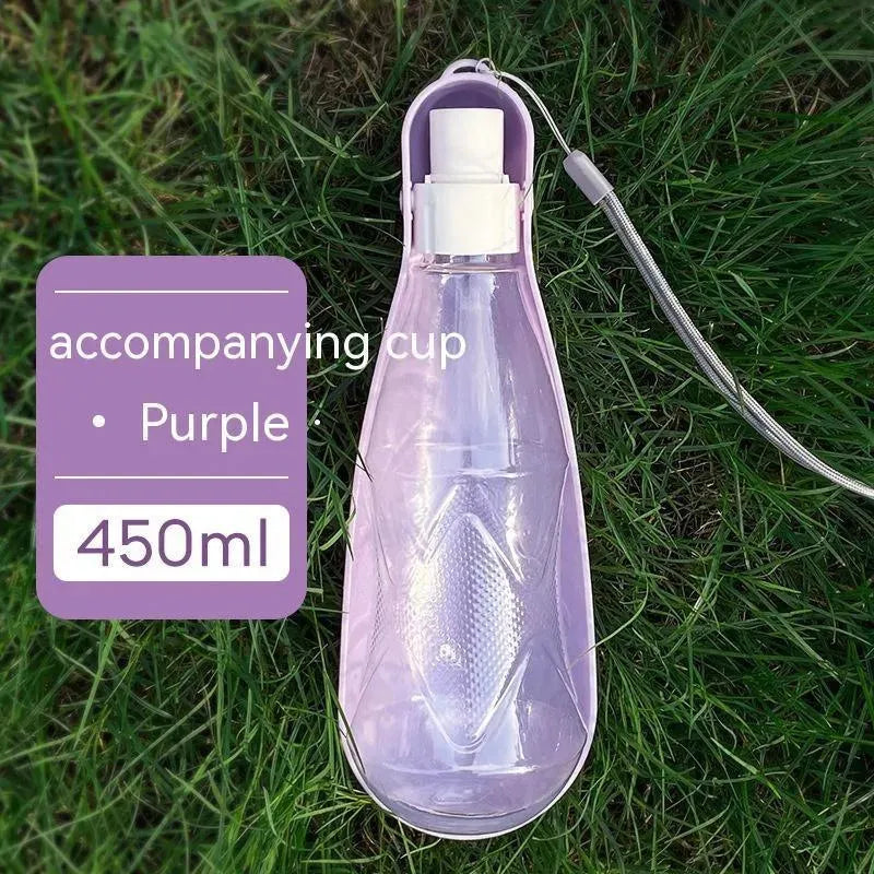 Pet Water Cup Outdoor Portable Folding Dog Water Bottle 550ml Large Capacity Medium To Large Dog Drinking Bottle - EX-STOCK CANADA