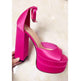 Platform Super High Heel Fish Mouth Sandals for Women - EX-STOCK CANADA