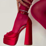 Platform Super High Heel Fish Mouth Sandals for Women - EX-STOCK CANADA