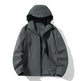 Plus Size Shell Jacket Windproof Waterproof Mountaineering Suit Coat - EX-STOCK CANADA