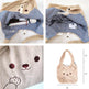 Plush Bag Cute Bear Stereo Ears - EX-STOCK CANADA