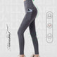 Pocket Cropped Shark Outer Wear Hip Raise Yoga Pants - EX-STOCK CANADA