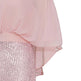 Polyester Stitching Chiffon Bat Sleeve Dress - EX-STOCK CANADA