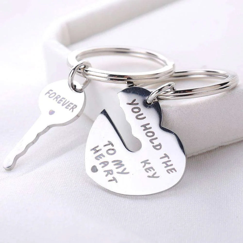 Popular Heart-shaped Keychain Set Keychain - EX-STOCK CANADA