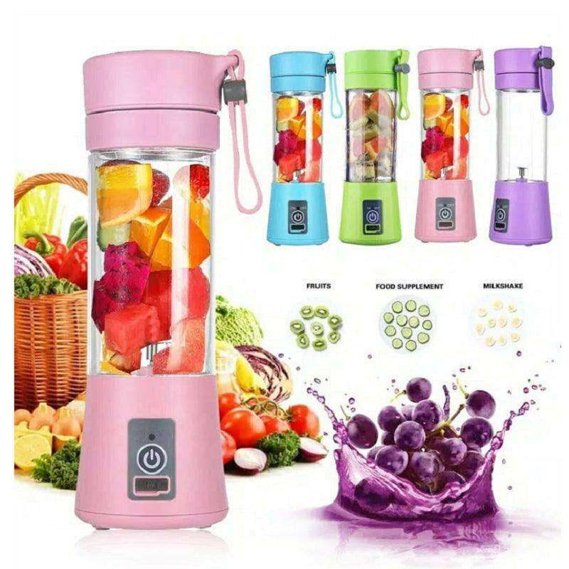 Portable Blender With USB Rechargeable Mini Fruit Juice Mixer - EX-STOCK CANADA