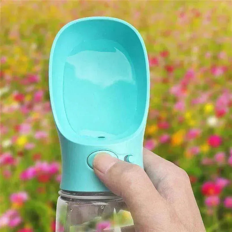 Portable Dog Water Bottle 350-550ML: Travel Bowl Dispenser - EX-STOCK CANADA