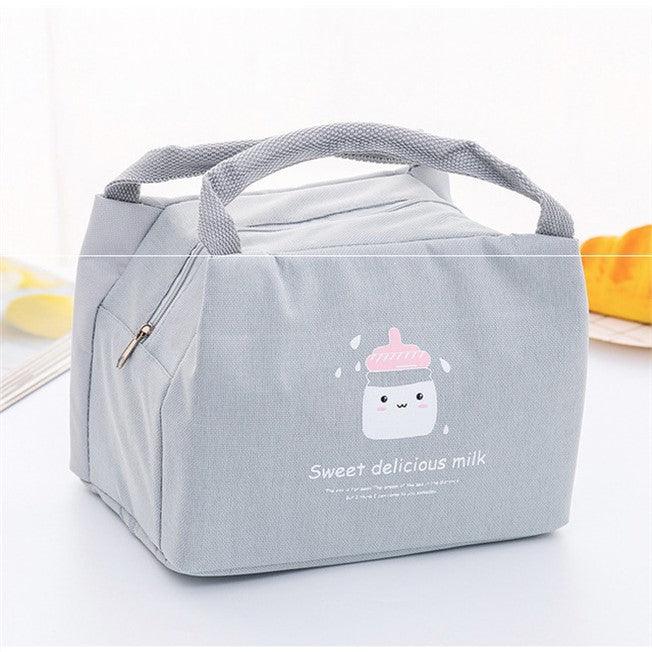 Portable Insulated Lunch Bag Box Picnic Tote Bag - EX-STOCK CANADA